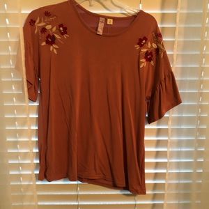 Francesca’s Pink blouse